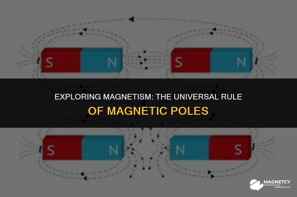 do all magnets have the same number of poles