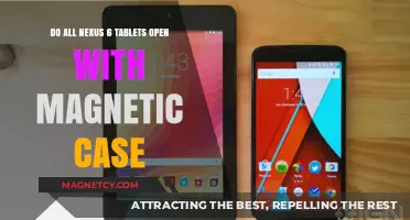 Exploring Nexus 6 Tablets: Do Magnetic Cases Open Them All?