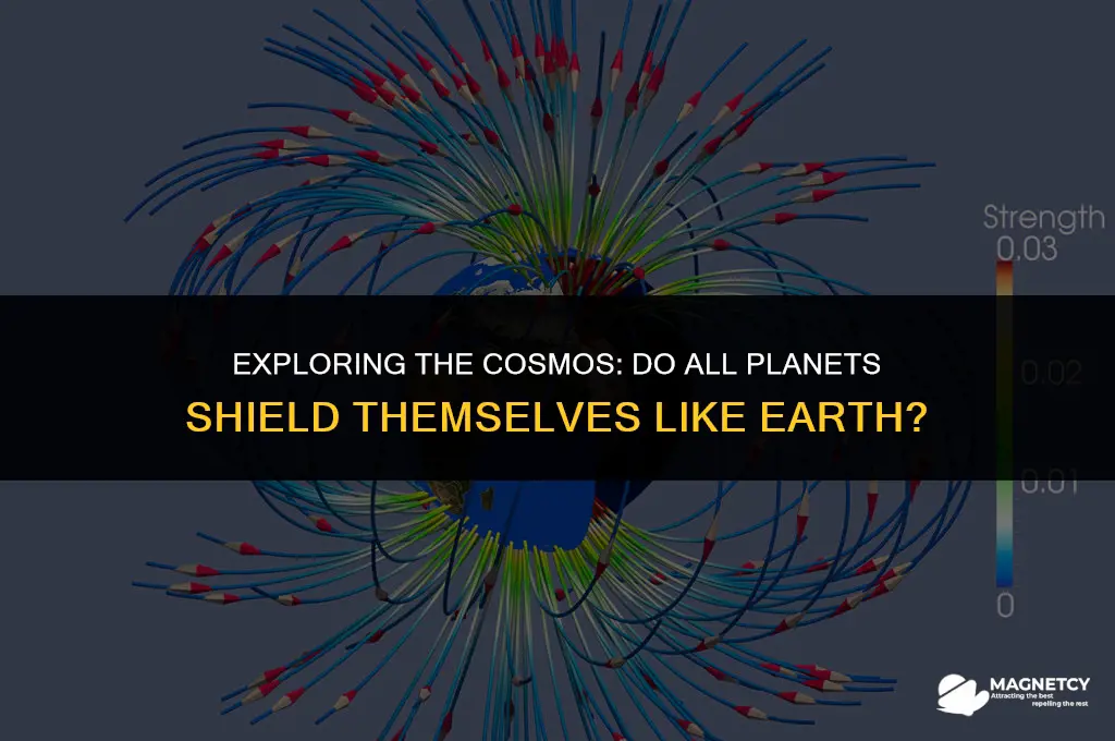 do all planets have a protective magnetic field like earth