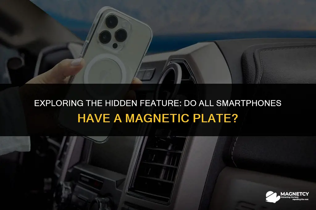 do all smartphones have a magnetic plate