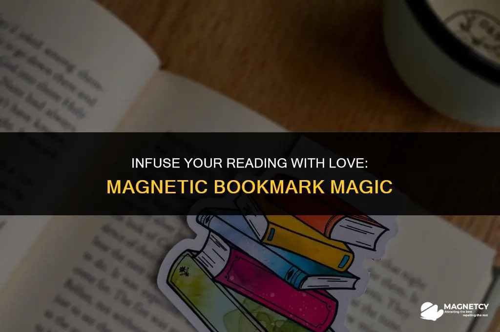do all things with love magnetic bookmark