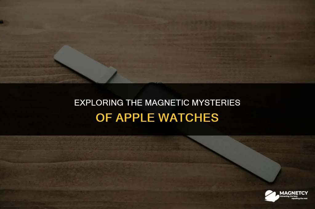 do apple watches have magnets in them