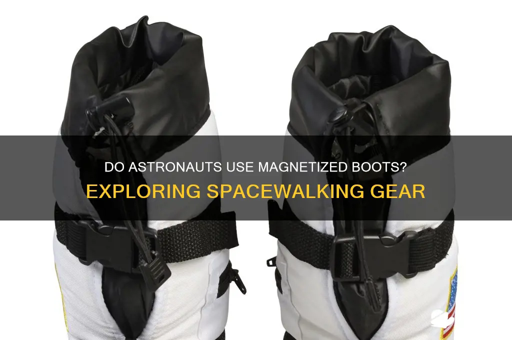do astronauts use magnetized boots