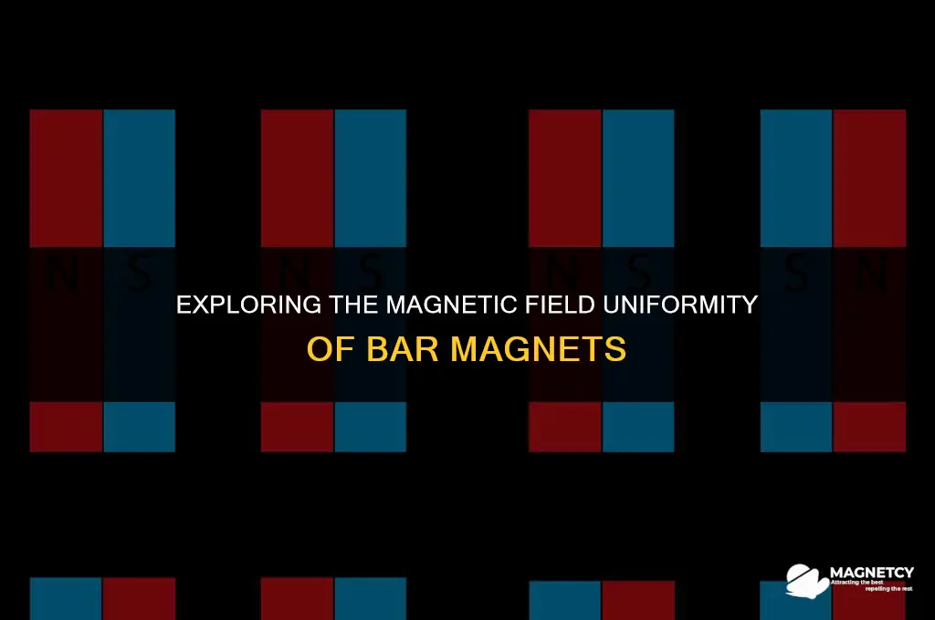 do bar magnets offer a uniform magnetic field