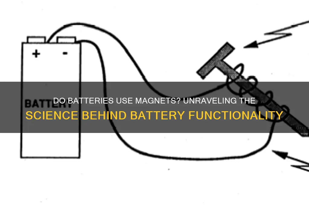 do batteries use magnets
