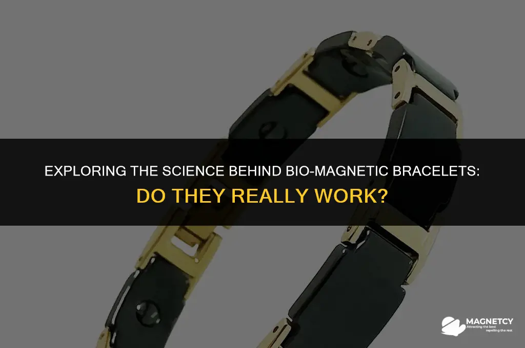 do bio magnetic bracelets work