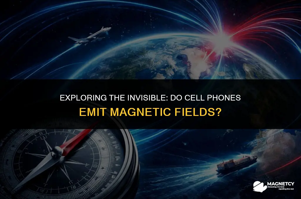 do cell phones give off magnetic field