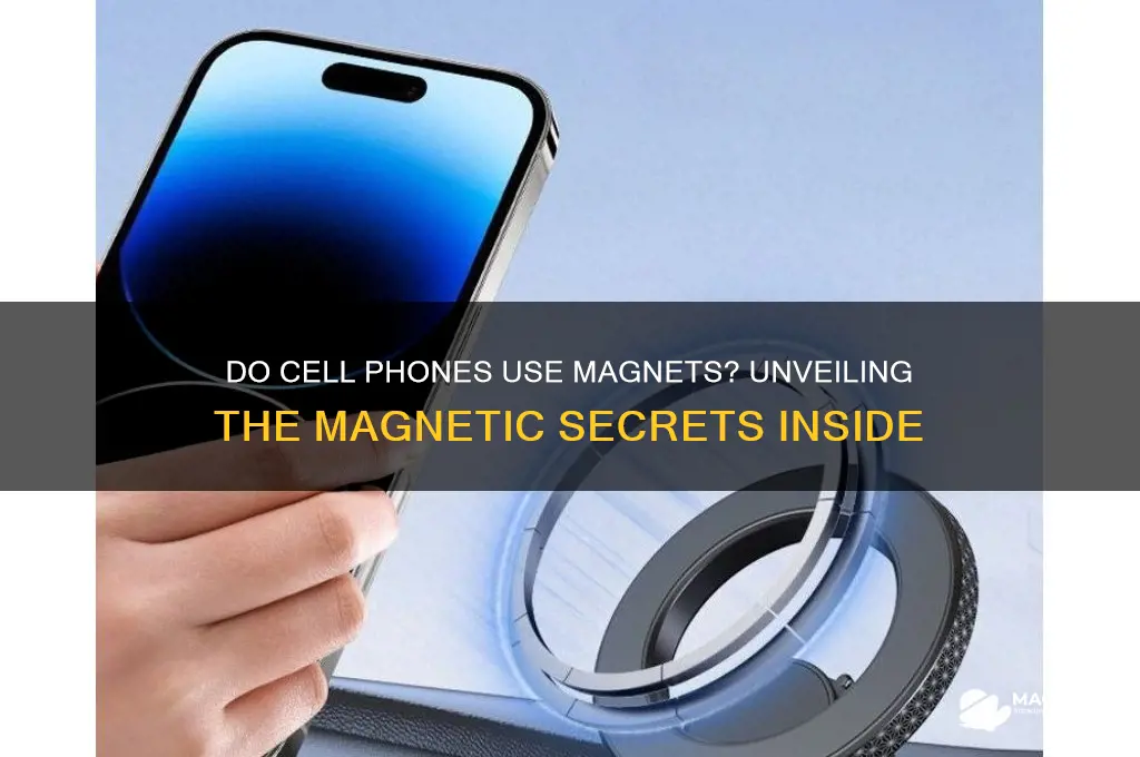 do cell phones use magnets