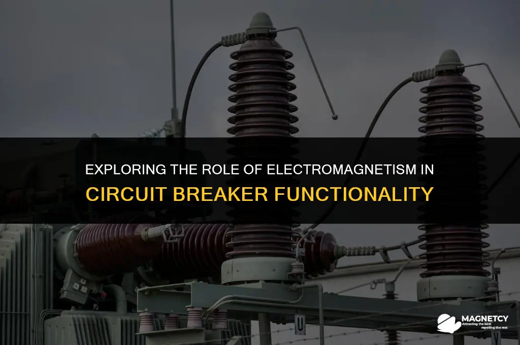 do circuit breakers work with electro-magnetism