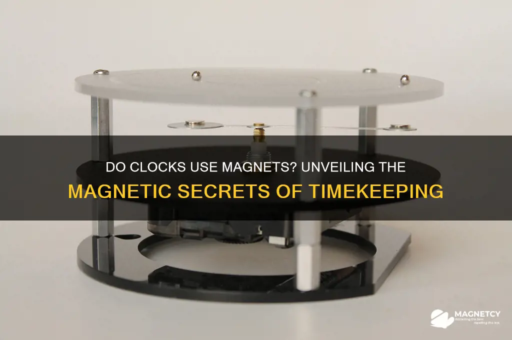 do clocks use magnets