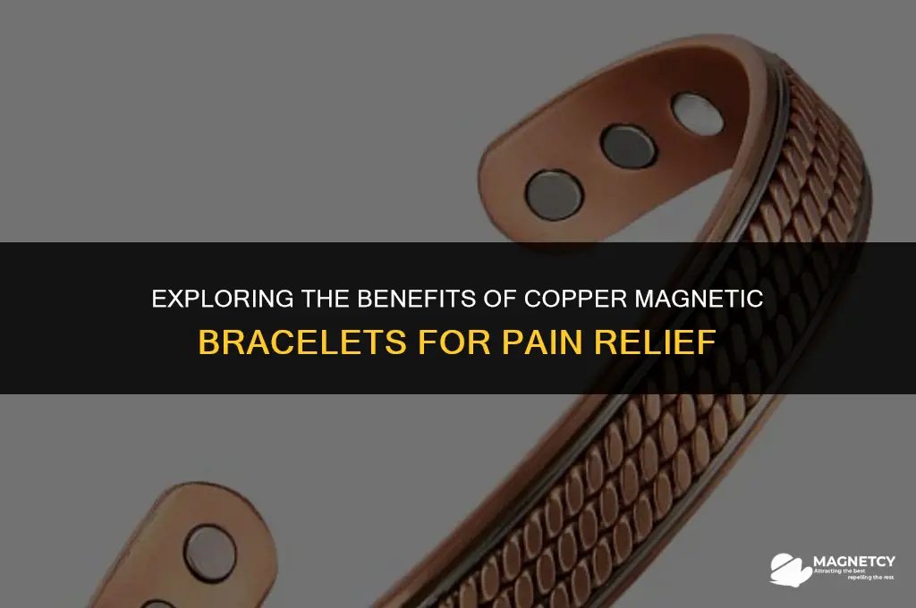 do copper magnetic bracelets help with pain