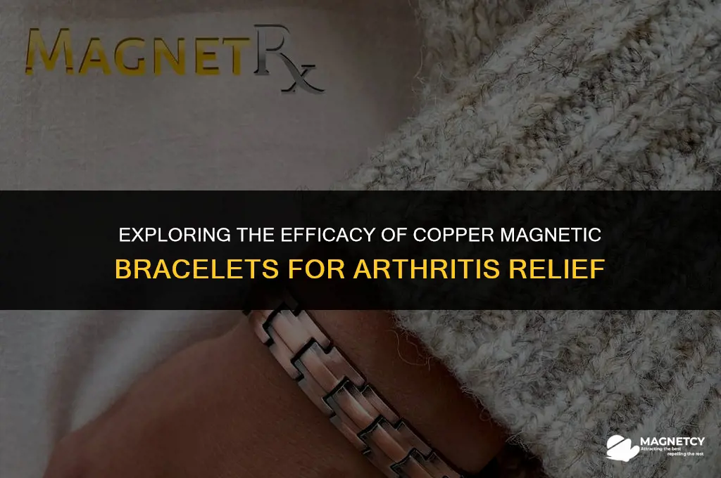do copper magnetic bracelets work for arthritis