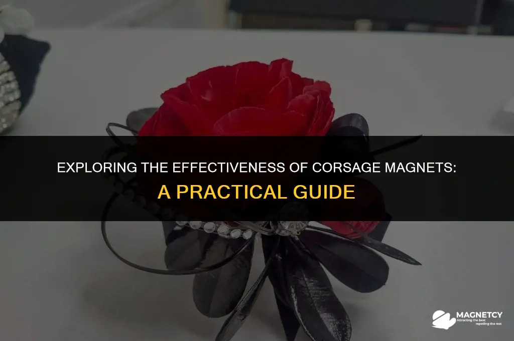 do corsage magnets work