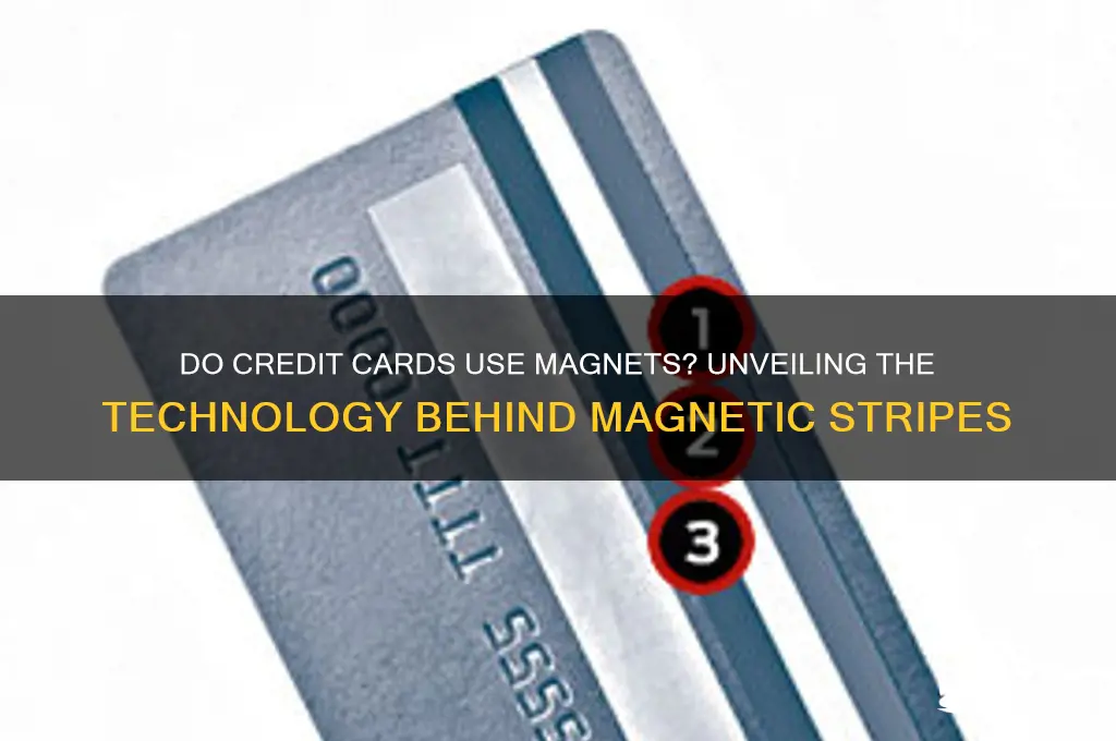 do credit cards use magnets