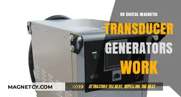 Exploring the Efficiency of Digital Magnetic Transducer Generators