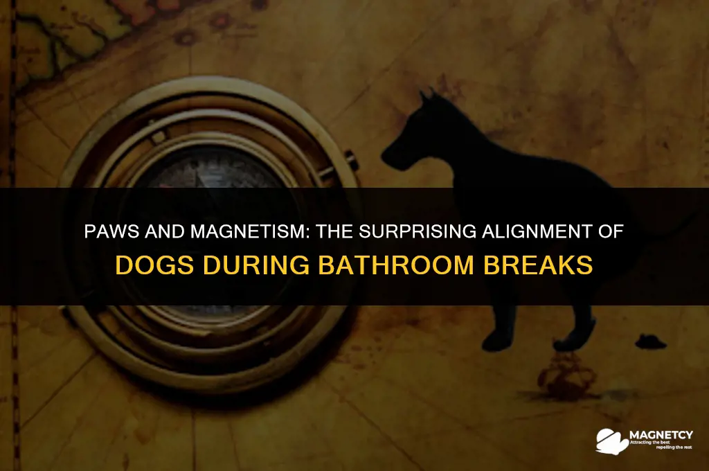 do dogs aline themselves with magnetic field when they poop