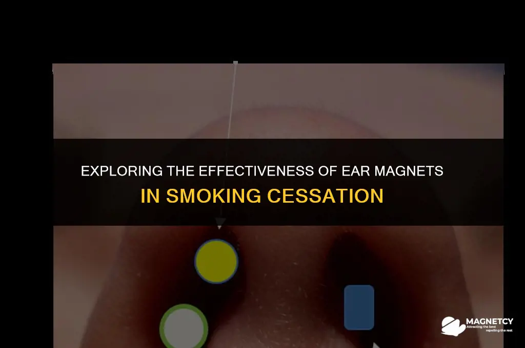 do ear magnets work to quit smoking