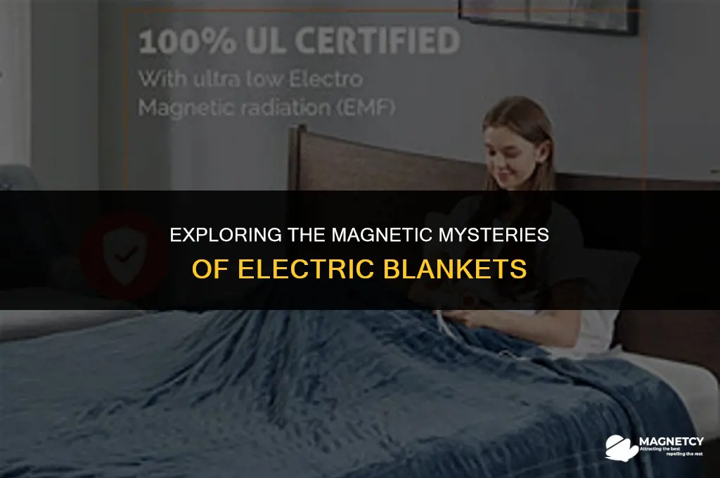 do electric blankets produce magnetic fields