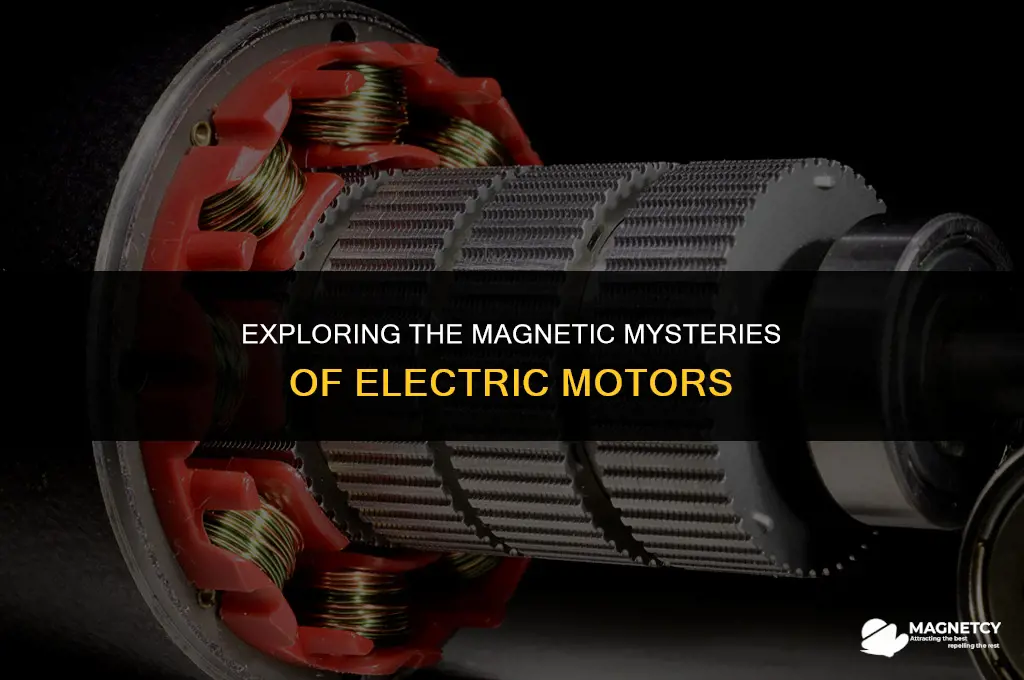 do electric motors generate a magnetic field