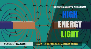 Exploring the Interaction: Do Electromagnetic Fields Divert High-Energy Light?