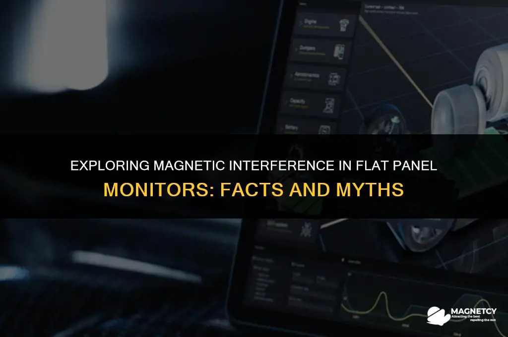 do flat panel monitors suffer from magnetic interference