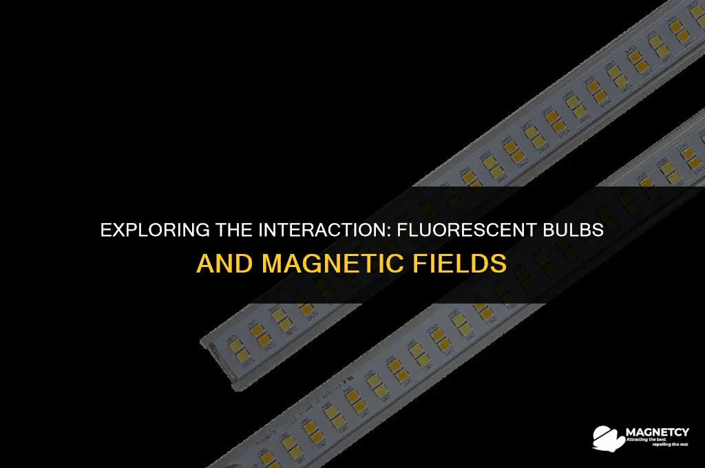 do fluorescent bulbs respond to magnetic fields