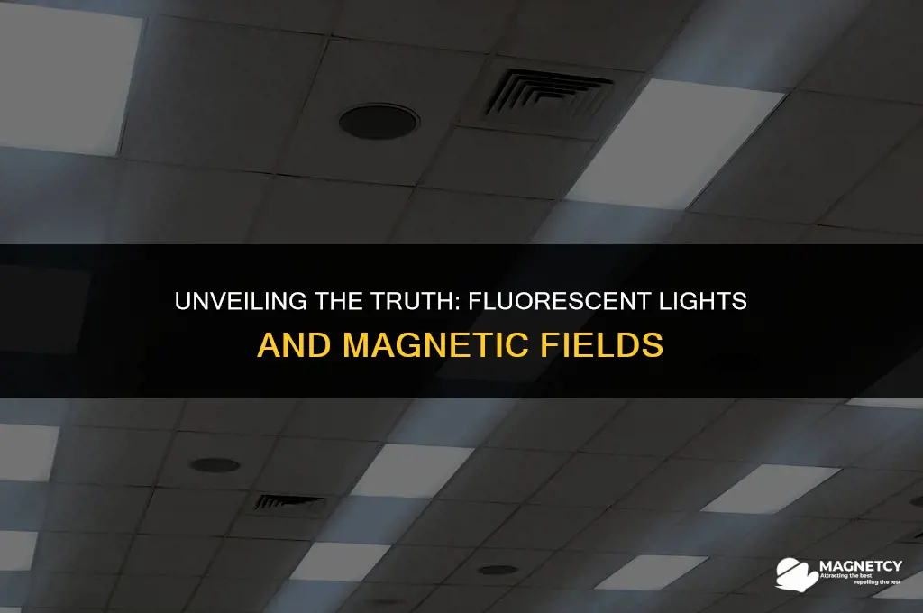 do fluorescent lights generate magnetic fields