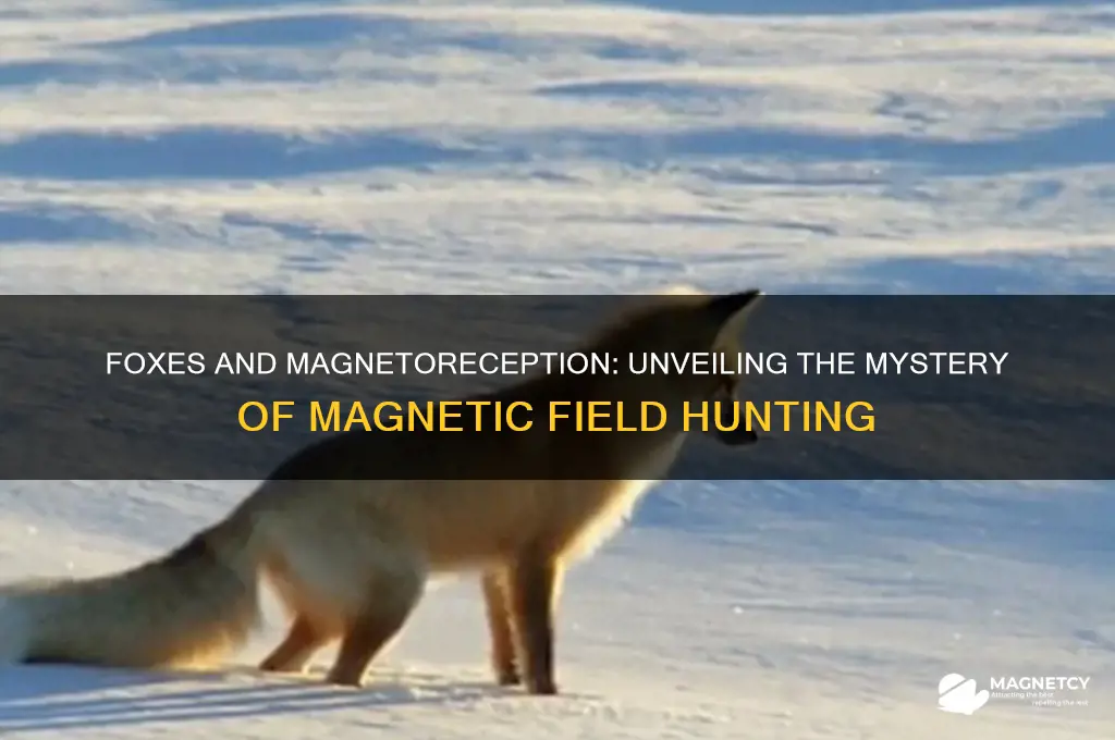 do foxes use magnetic field to hunt