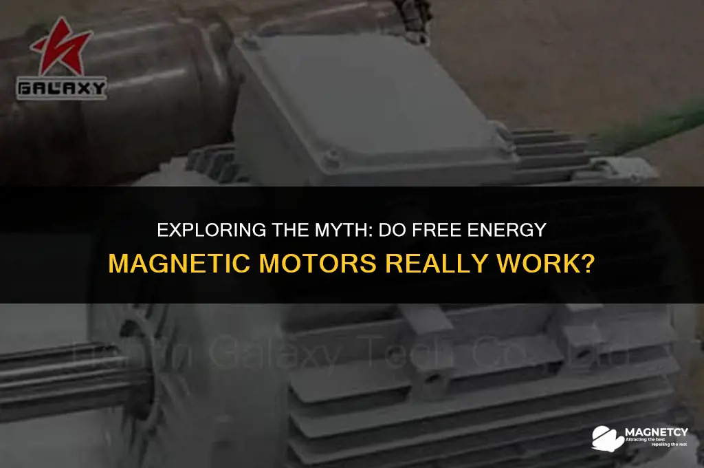 do free energy magnetic motors really work