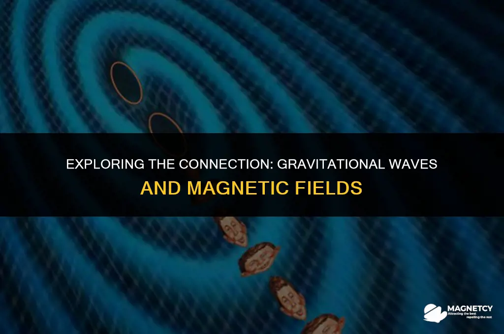 do gravitational waves produce a magnetic field