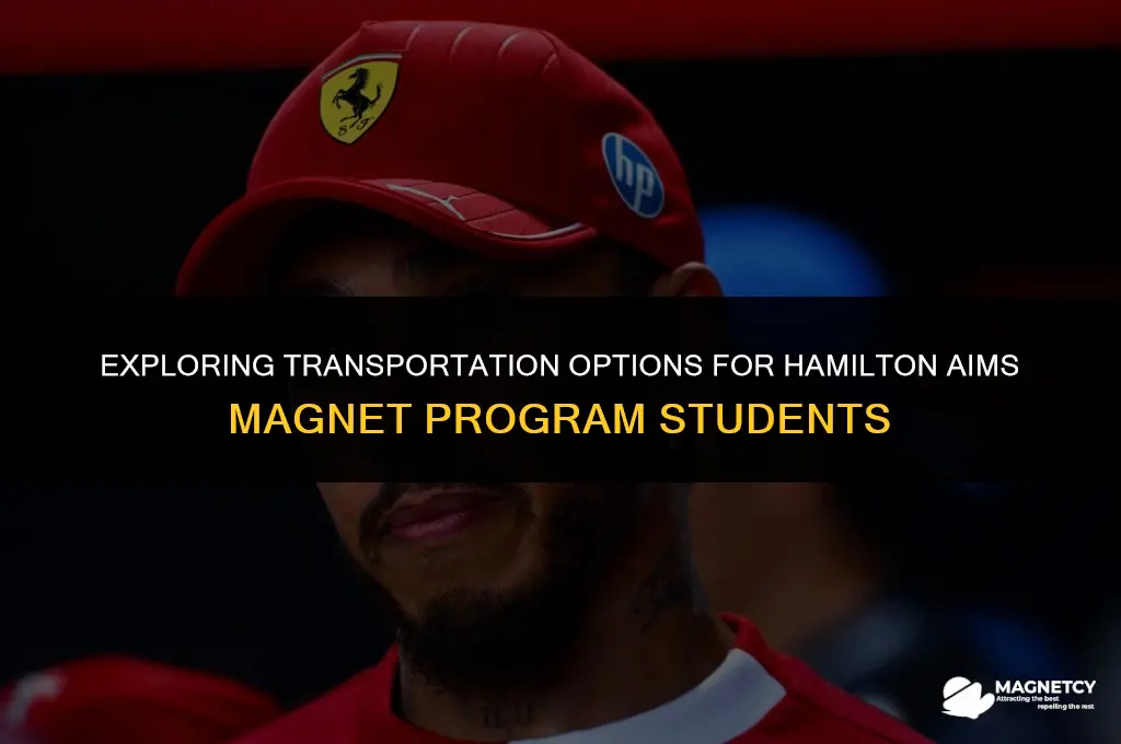do hamilton aims magnet program have a school bus