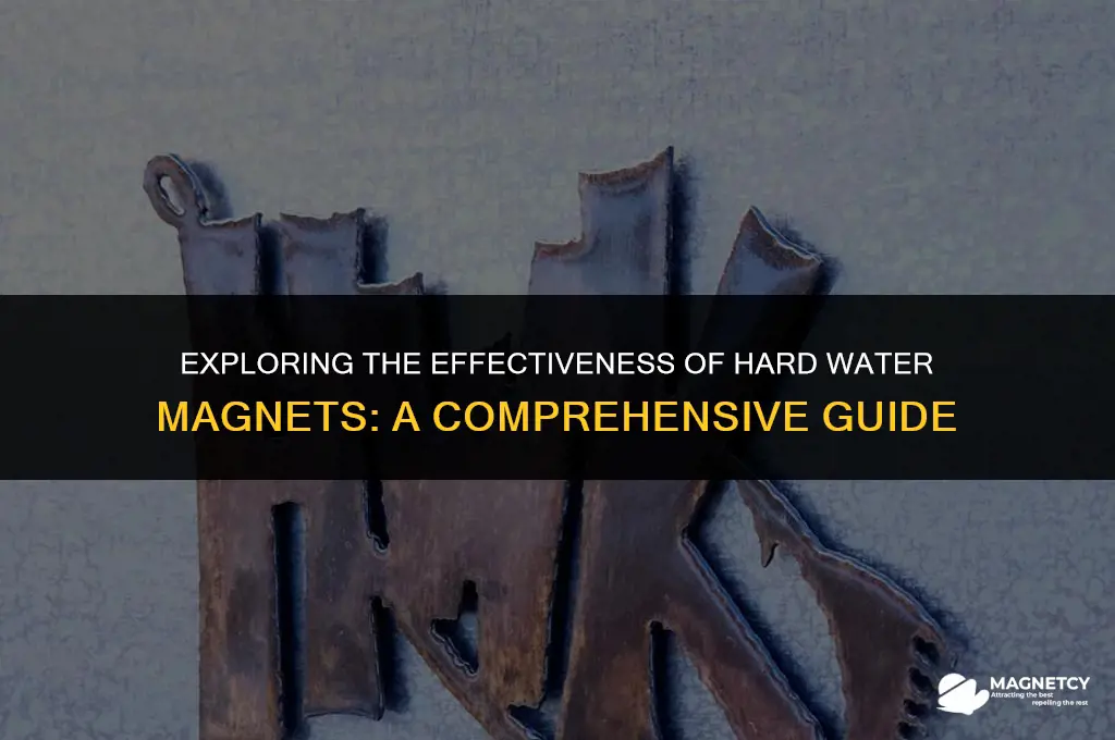 do hard water magnets work