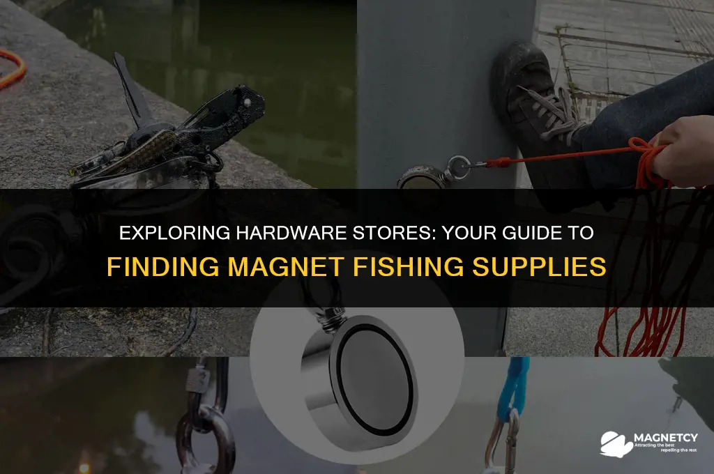 do hardware stores sell magnets for magnet fishing