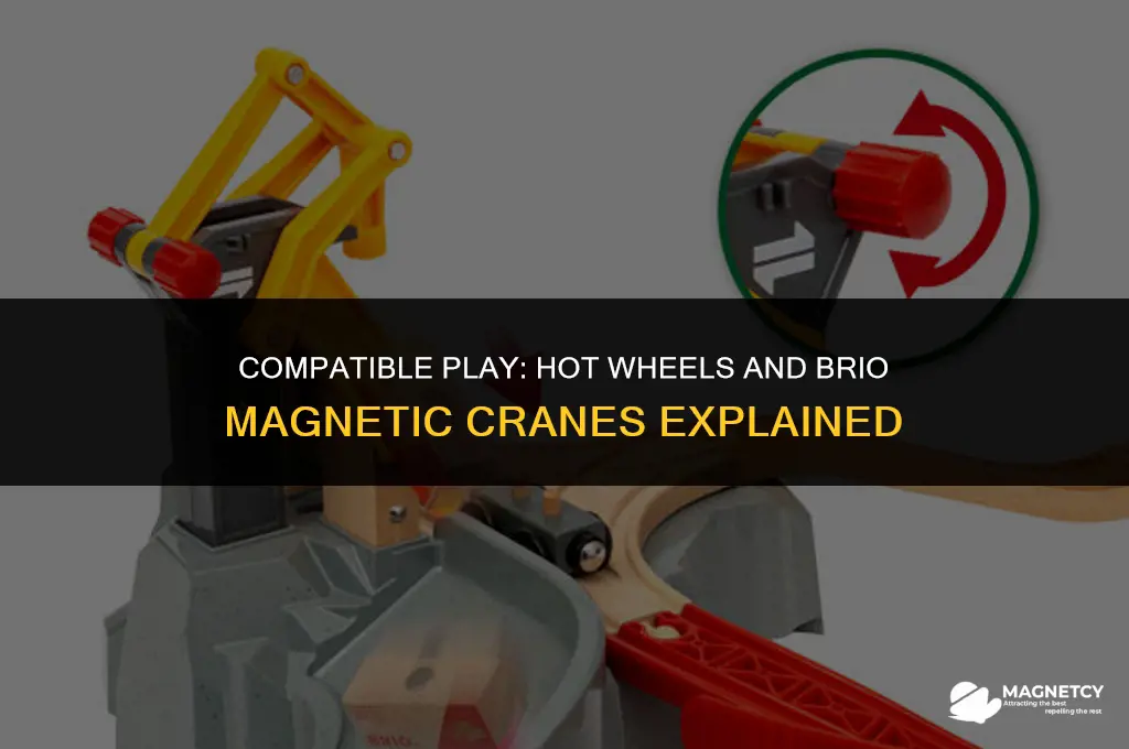 do hot wheels work with brio magnetic cranes