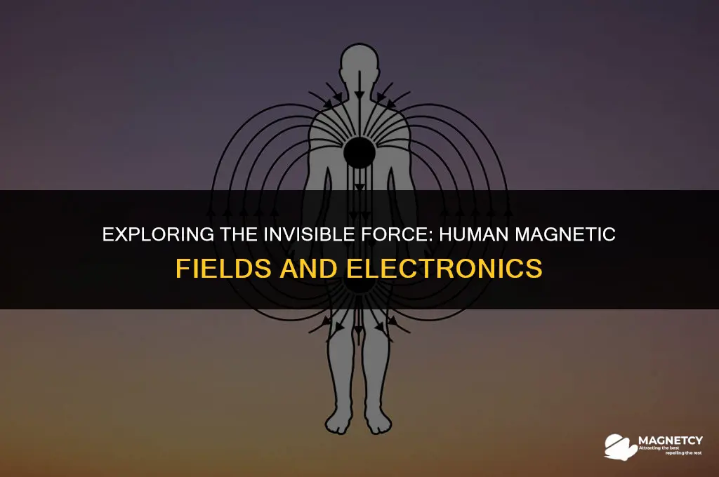 do human magnetic field affect electronics