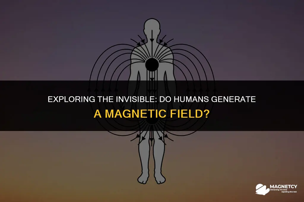 do humans generate a magnetic field