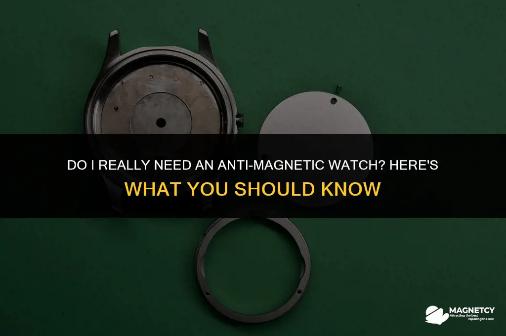 do i need an anti magnetic watch