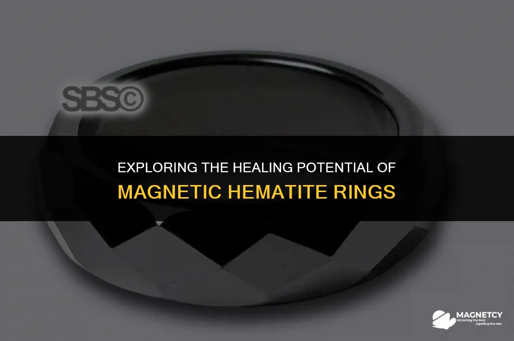do i need magnetic hemitite rings for healing