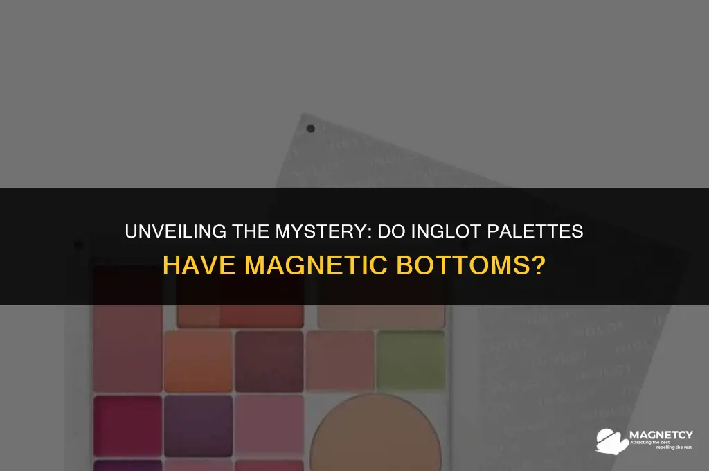 do inglot palettes have magnets on the bottom