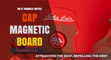 Crafting a Magnetic Board from Bottle Caps: A DIY Guide