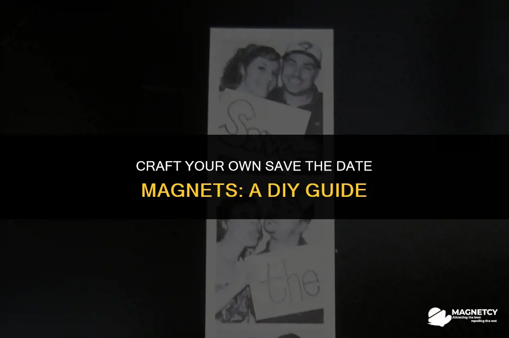 do it yourself save the date magnet kits