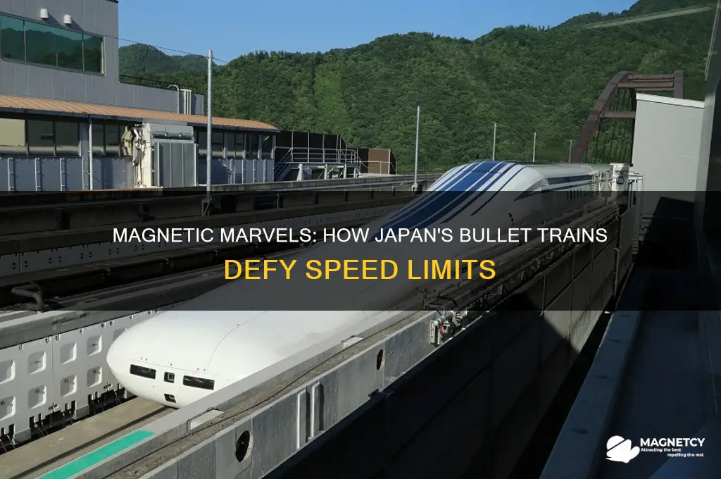 do japanese bullet trains use magnets