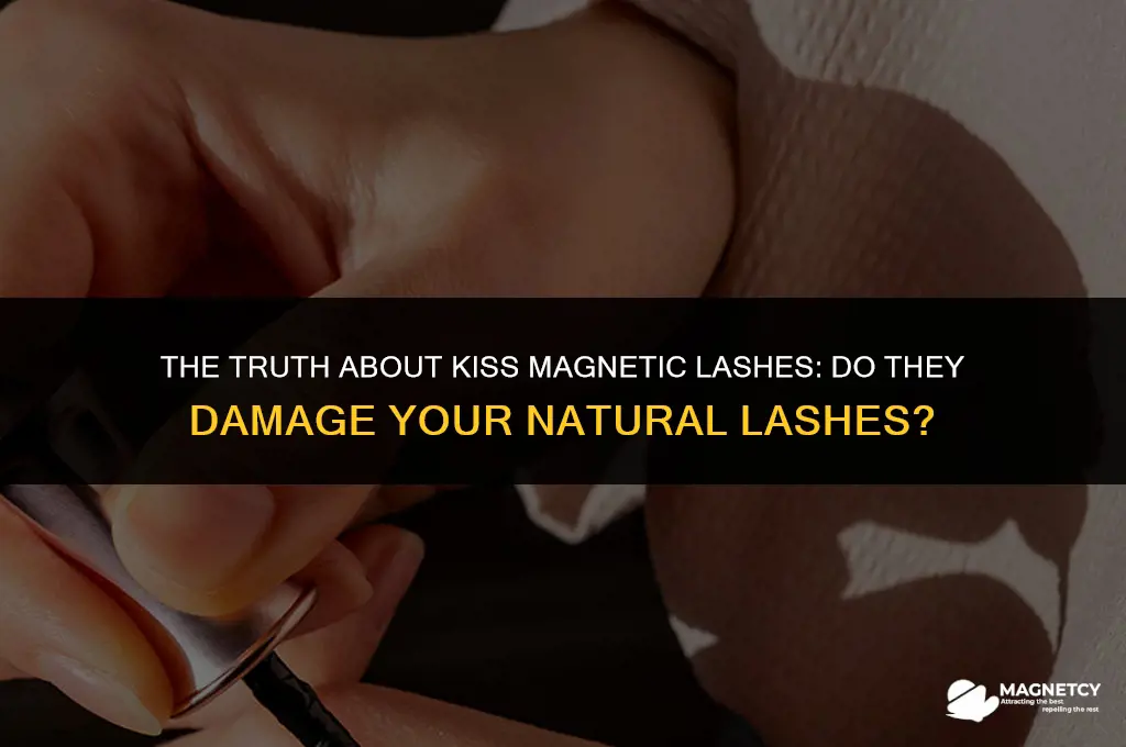 do kiss magnetic lashes ruin your real lashes