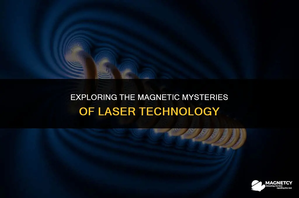 do lasers have a magnetic field