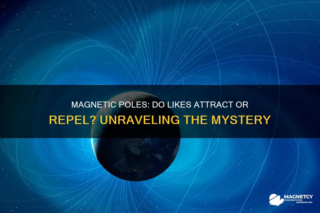 do like magnetic poles attract or repel