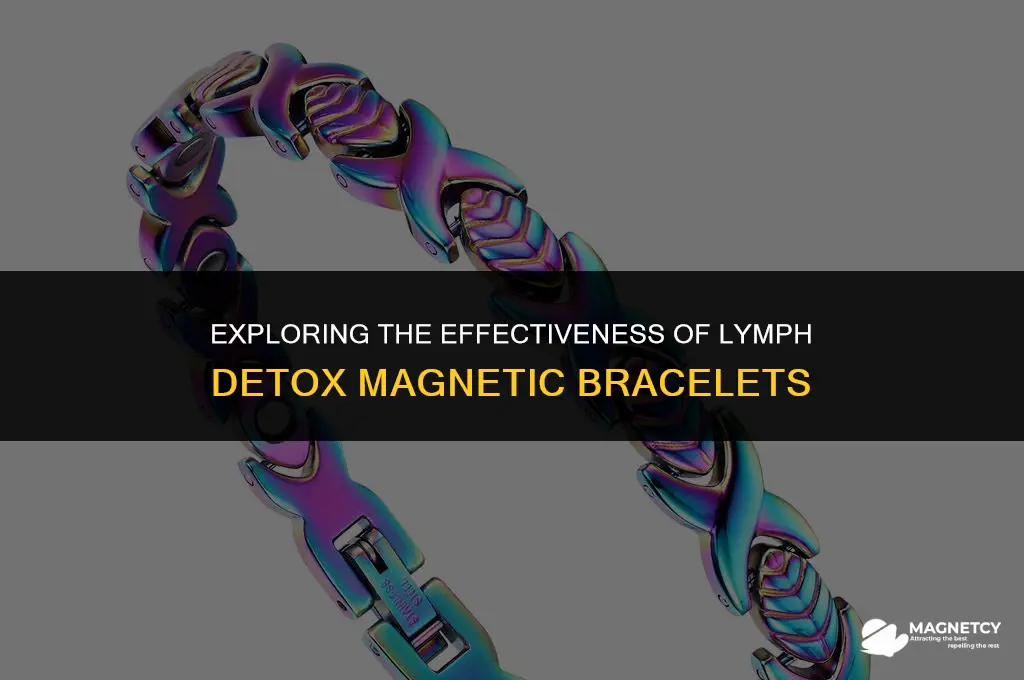 do lymph detox magnetic bracelets work