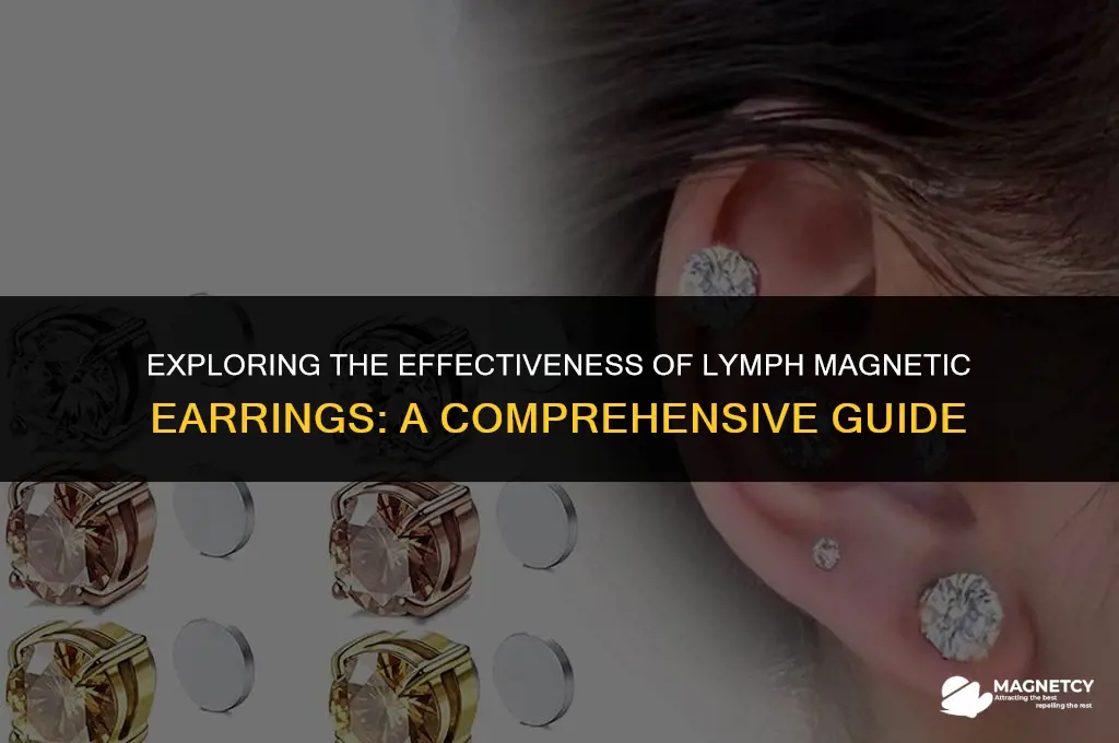 do lymph magnetic earrings work