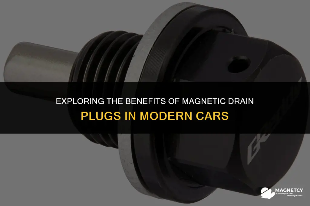 do m cars come with magnetic drain plug