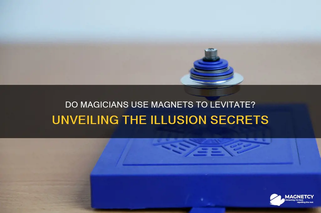 do magicians use magnets to levitate