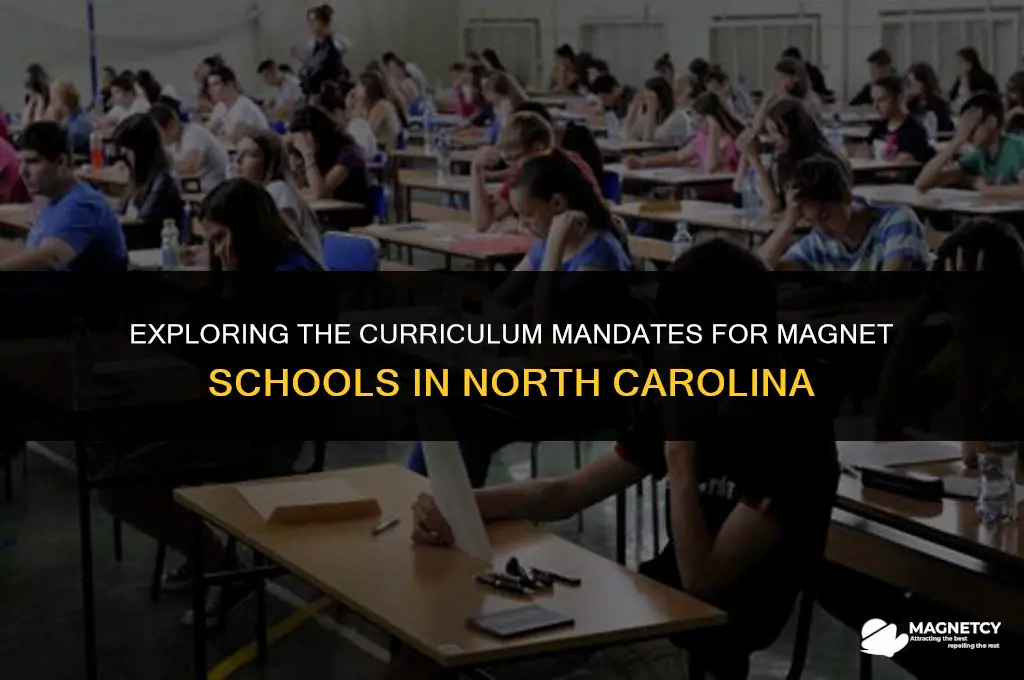 do magnet schools have to teach nc scos